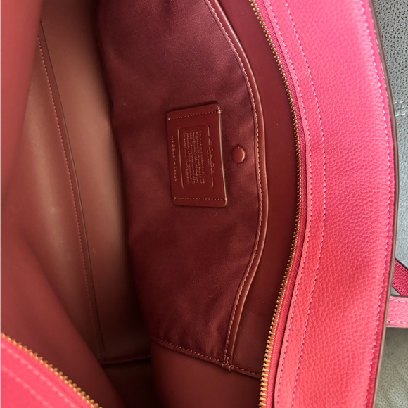 Brand new Coach tote (pebble leather) - Picture 3 of 6